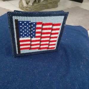 Patriotic coaster set